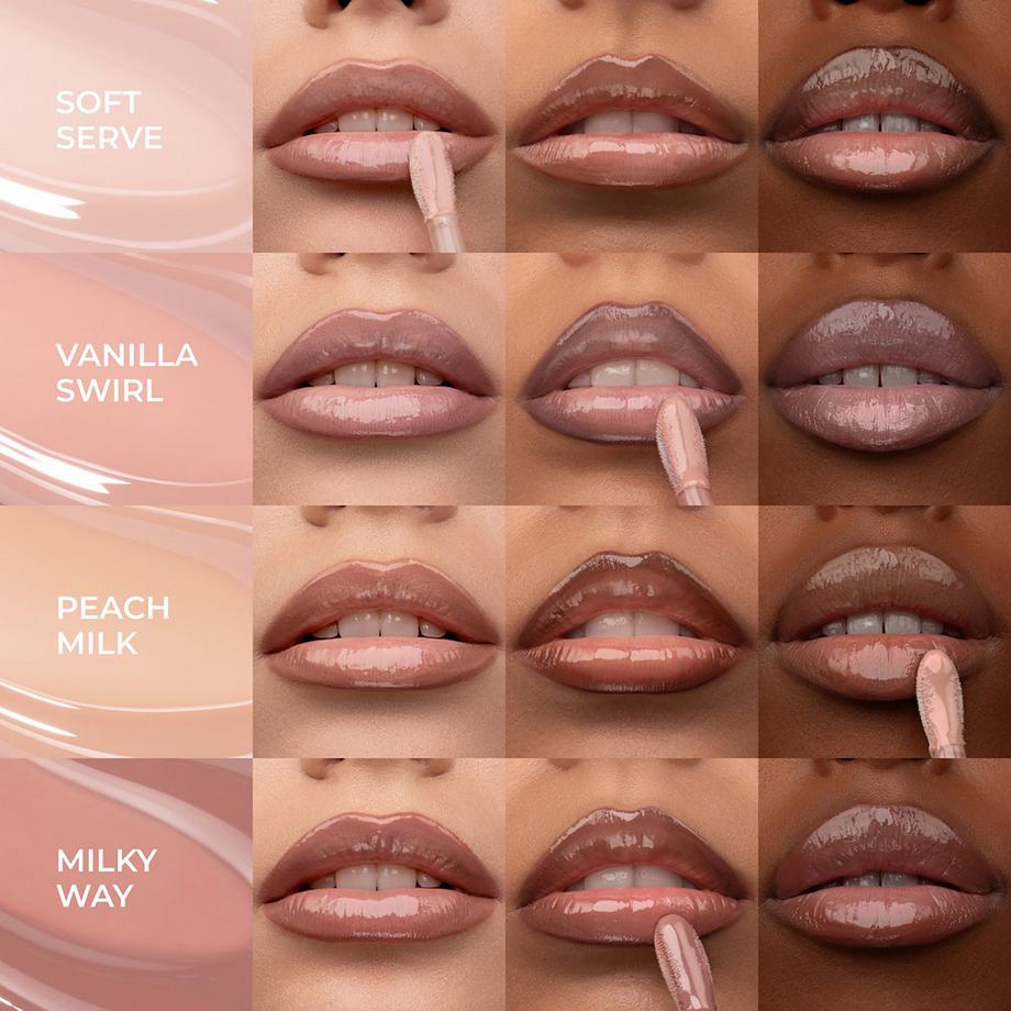 NATASHA DENONA  HY-GLOSS Milky - Édition Limitée - Baume gloss teinté HY-BRID 