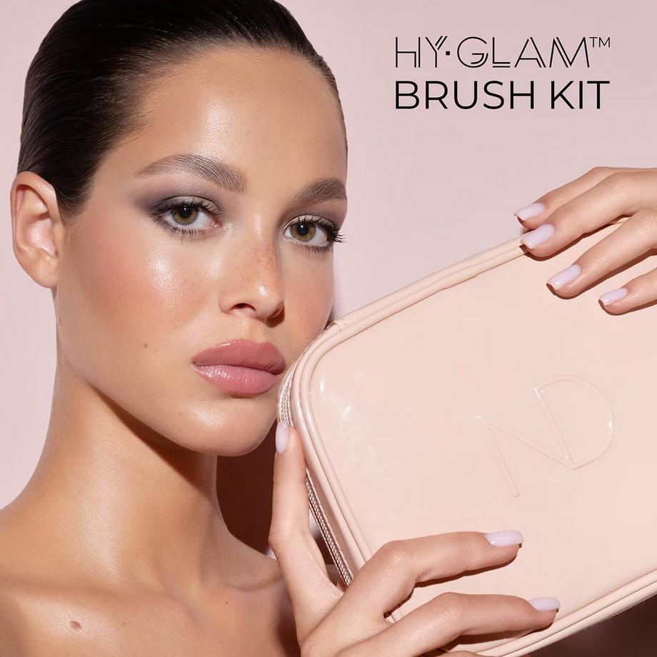 NATASHA DENONA  HY-GLAM Brush Kit - Kit professionnel de 6 pinceaux pour le visage et les yeux 