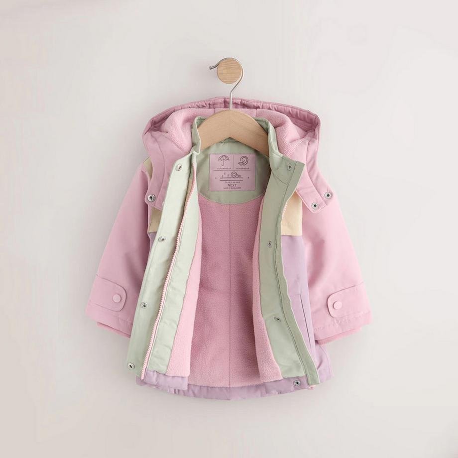 Next Farbblock Kapuzenjacke  