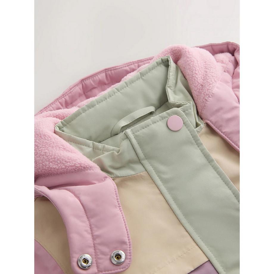 Next Farbblock Kapuzenjacke  