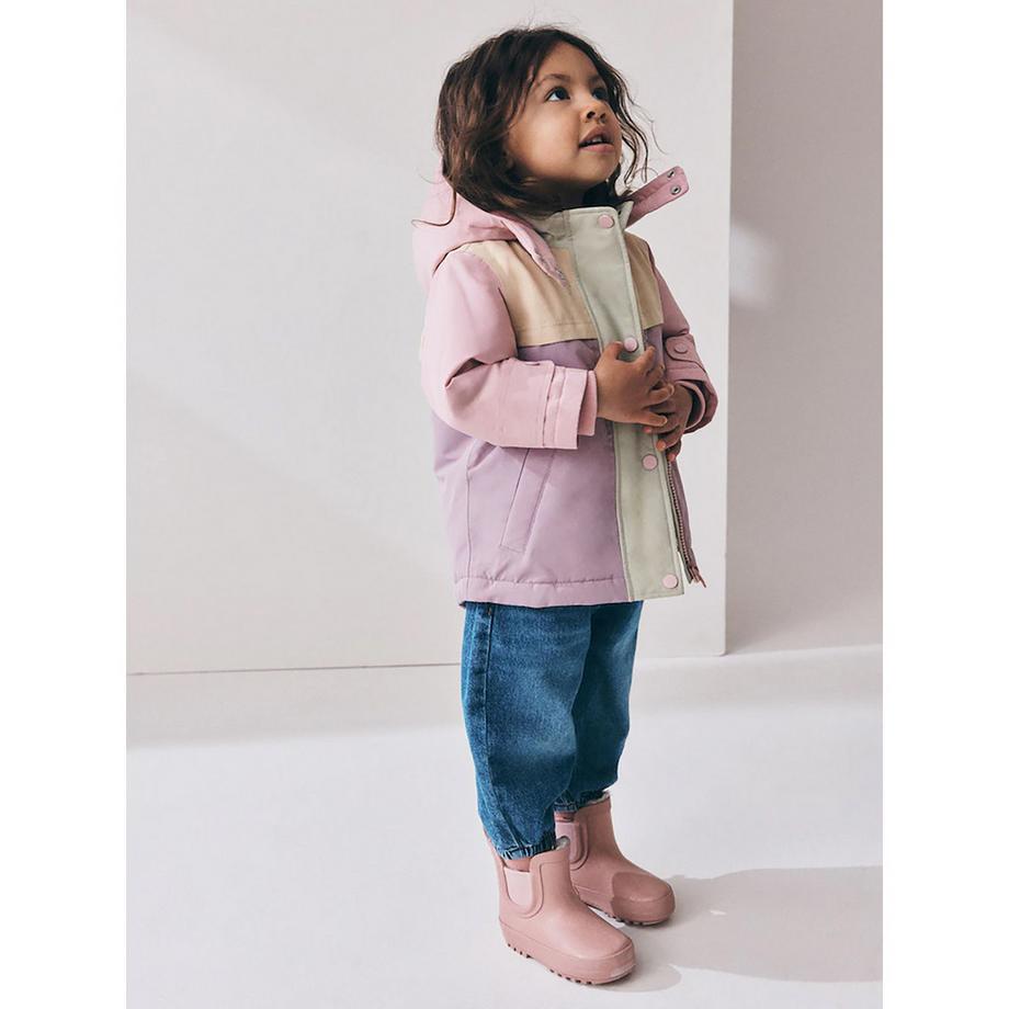 Next Farbblock Kapuzenjacke  
