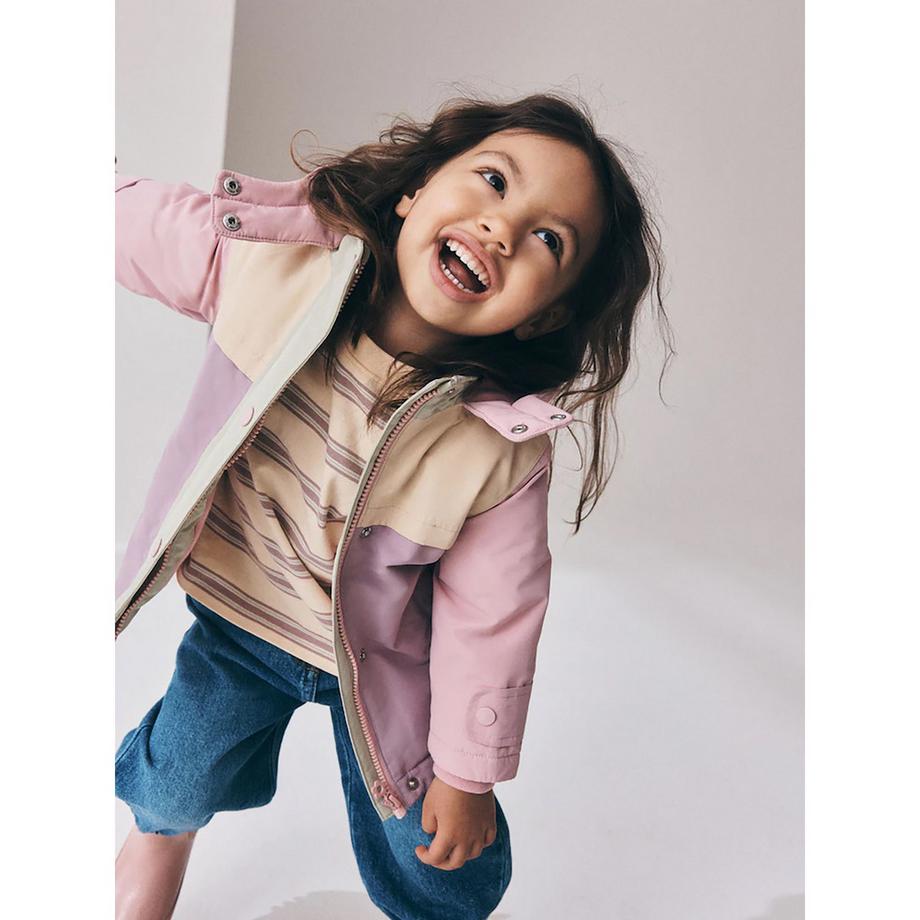 Next Farbblock Kapuzenjacke  