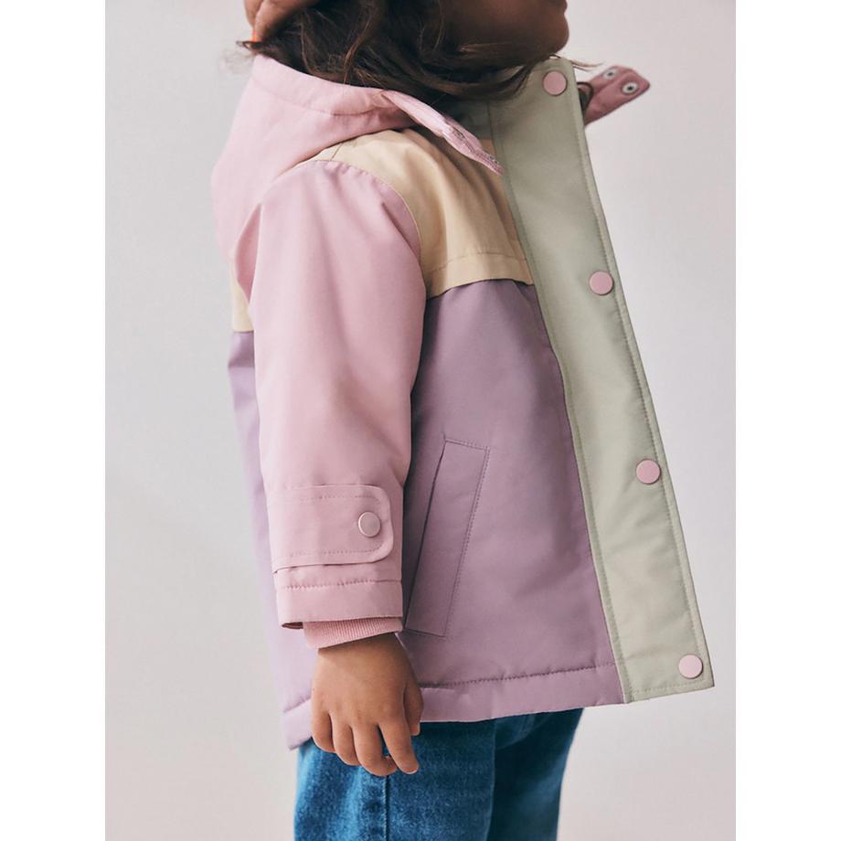 Next Farbblock Kapuzenjacke  
