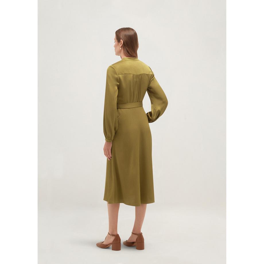 HOBBS Katia Vestito Midi Maniche Lunghe  