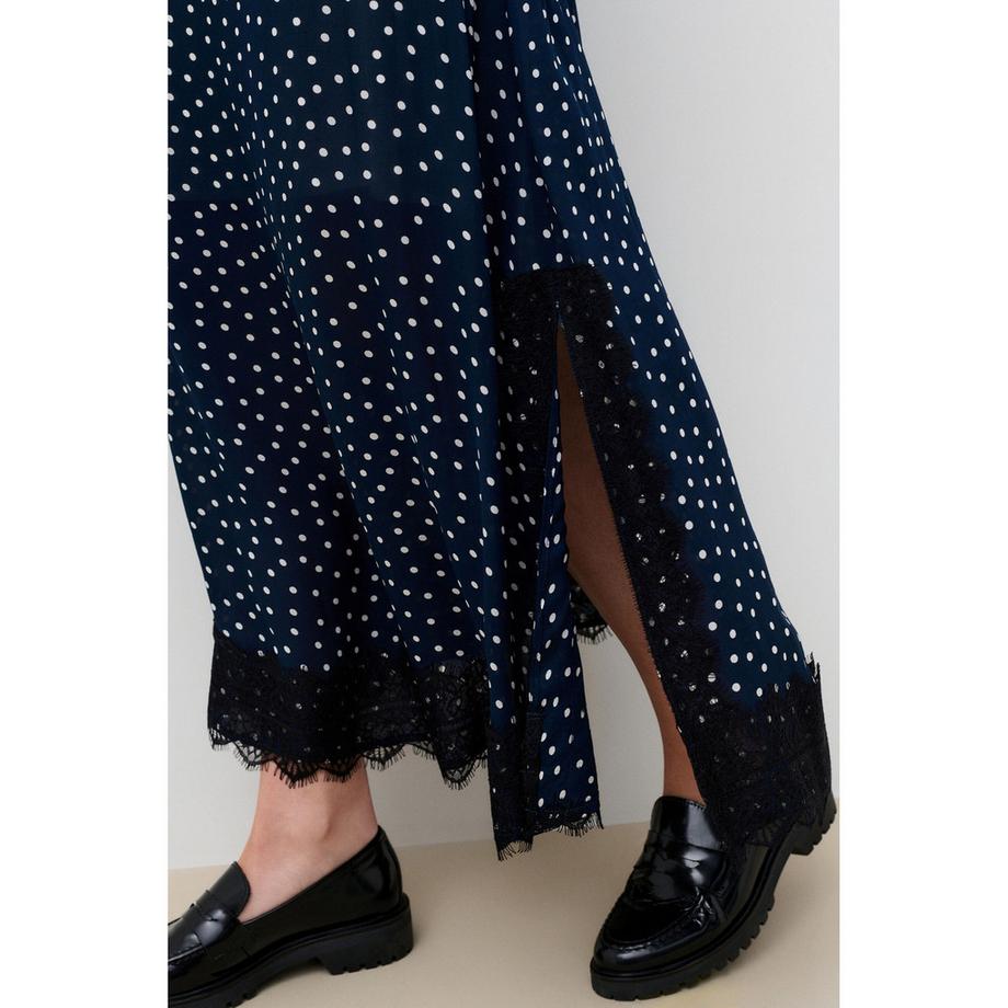 Caroll Polka Dot Slip Kleid  