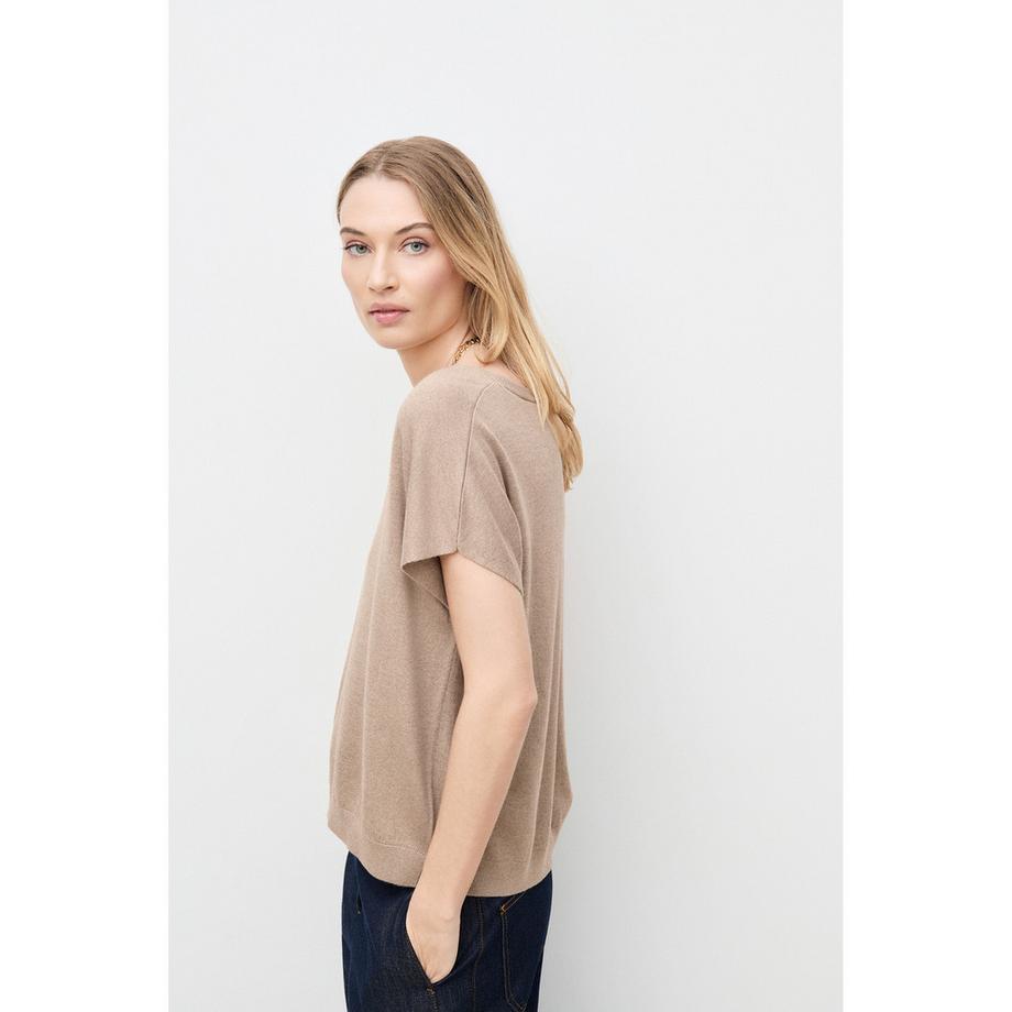 Caroll Pullover girocollo maniche corte  