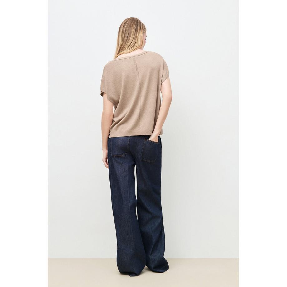 Caroll Pullover girocollo maniche corte  