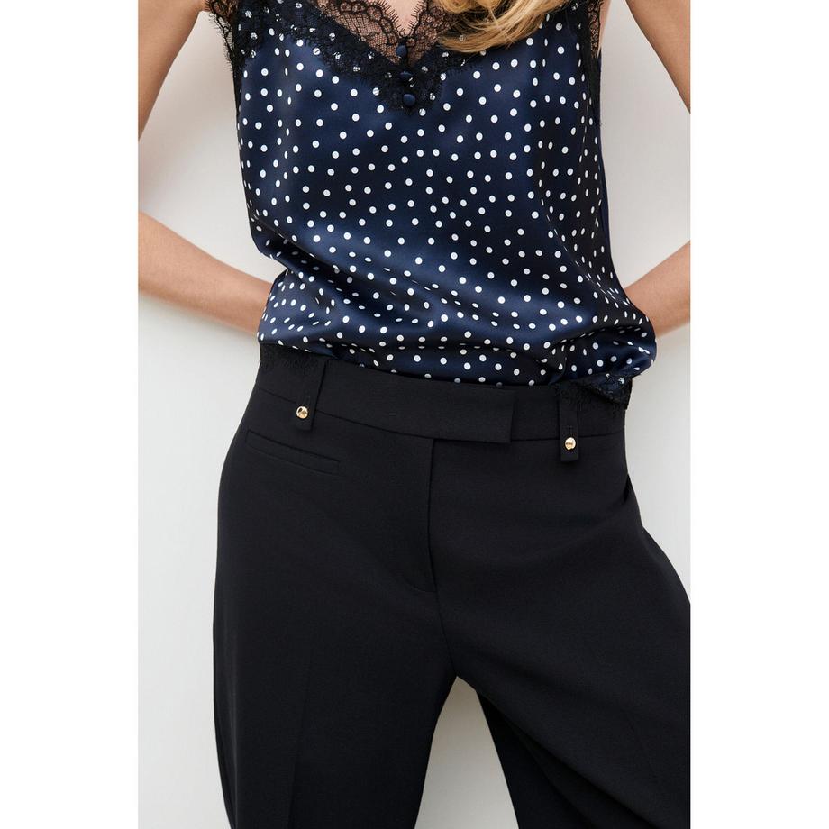 Caroll Top camisole a pois  