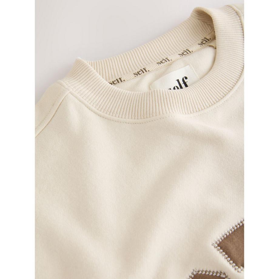 Self. SLOGAN SWEAT Sweat-shirt 