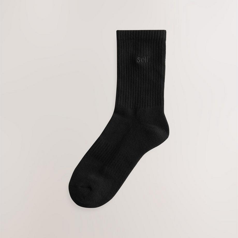 Self. 3PK CS BLK Sportsocken  
