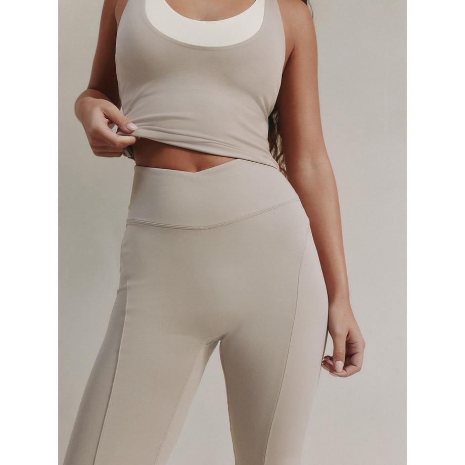 Self. HIGH WAIST FLARE LEGGINGS Leggings 