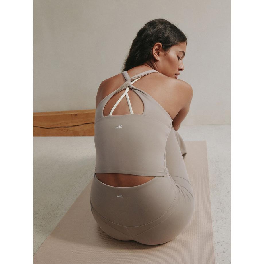 Self. HIGH WAIST FLARE LEGGINGS Leggings 