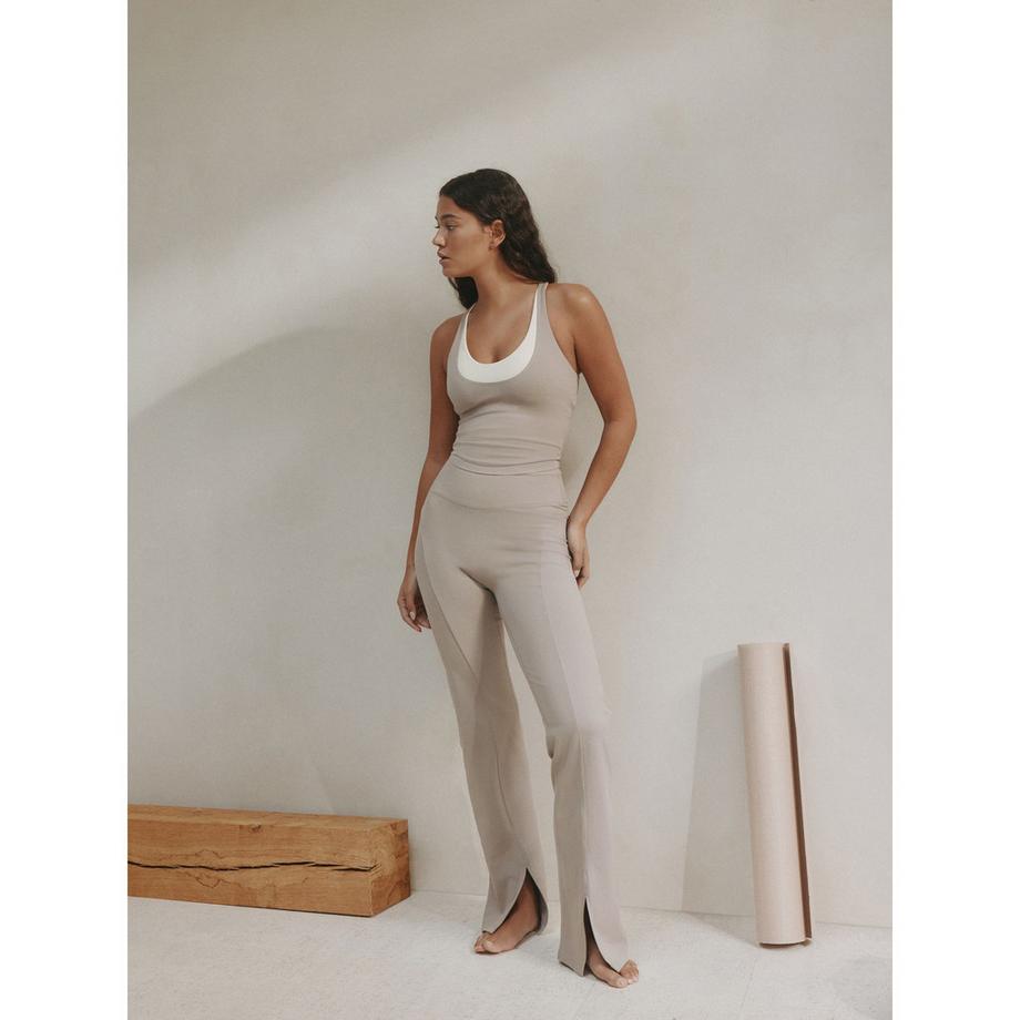 Self. HIGH WAIST FLARE LEGGINGS Leggings 