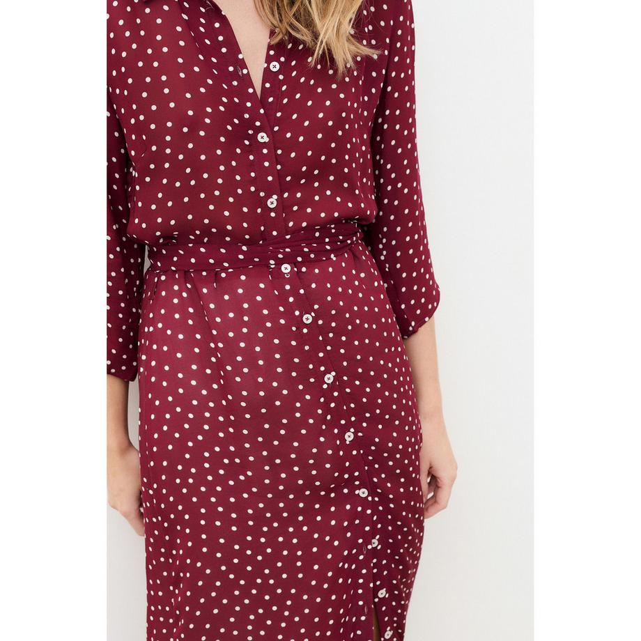 Caroll Vestito camicia a pois  