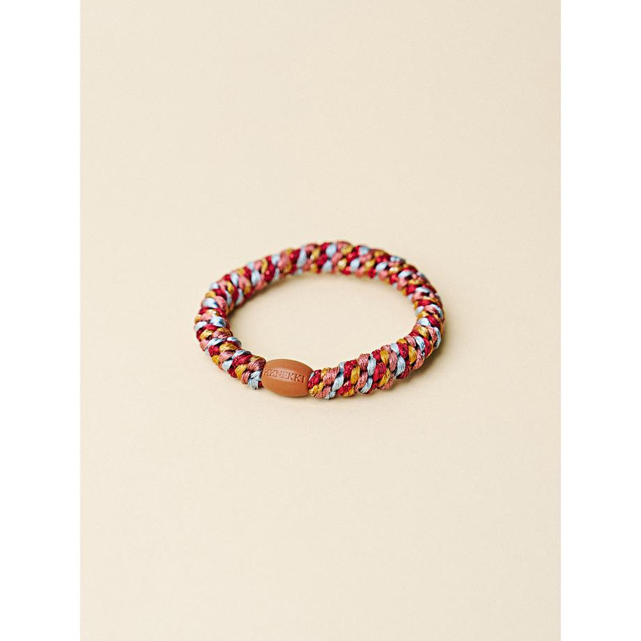Kknekki Serre-tête tressé multicolore  