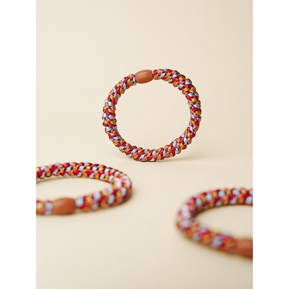 Kknekki Serre-tête tressé multicolore  
