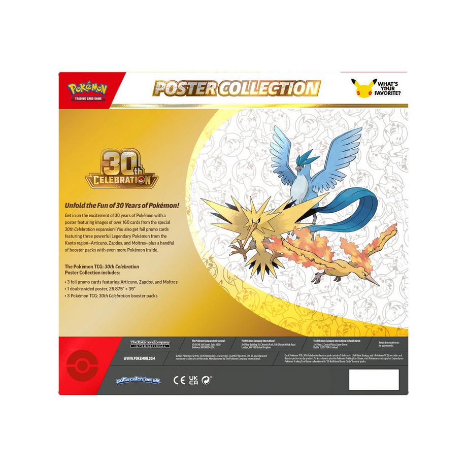 Pokémon  Pokémon 30th Celebration Poster Collection 