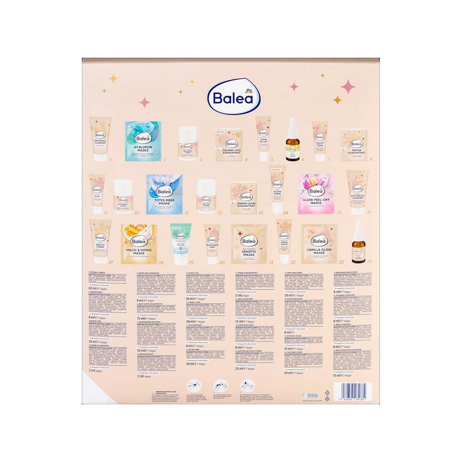 Balea  Calendrier de l’Avent 2026 XMAS Face Beauty Collection 
