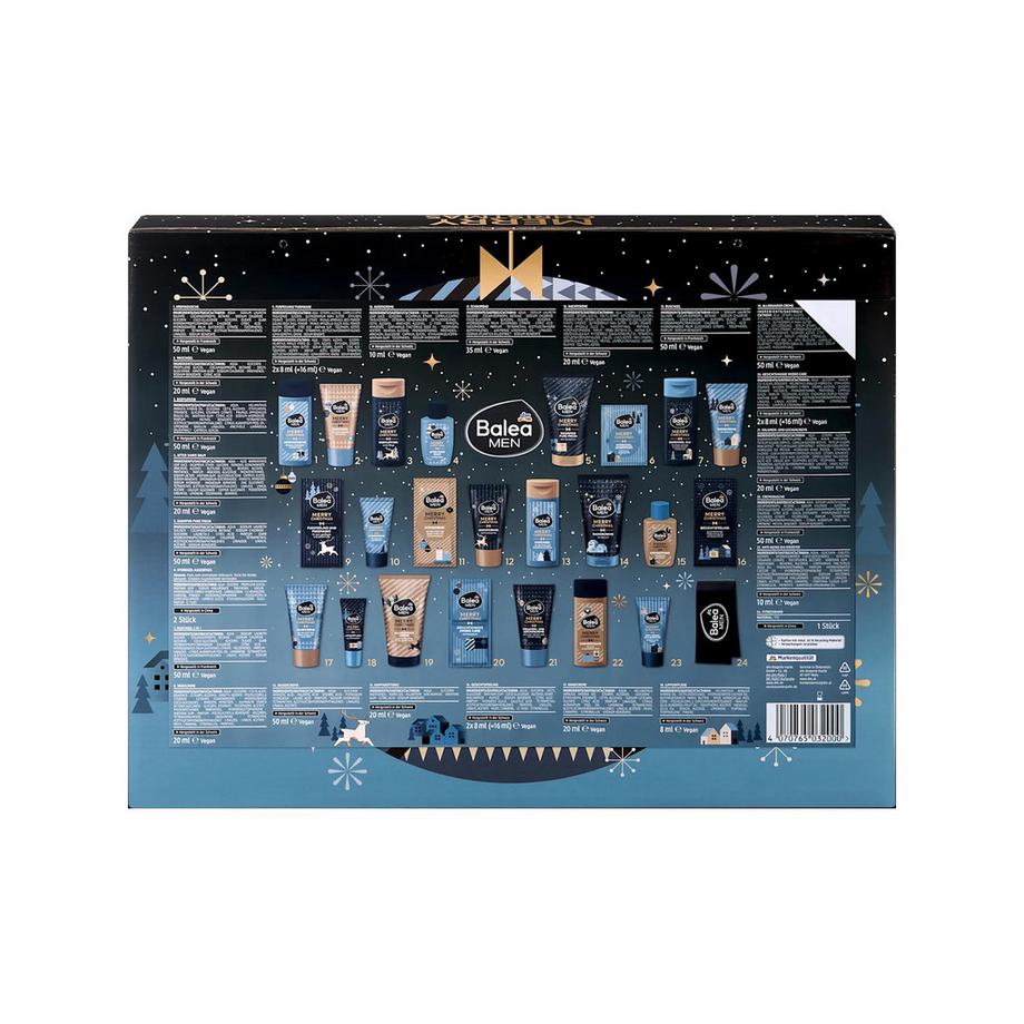 Balea MEN  Adventskalender 2026 MERRY CHRISTMAS 