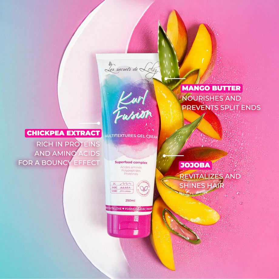 Les Secrets de Loly  Kurl Fusion - Gel Crème Coiffante 