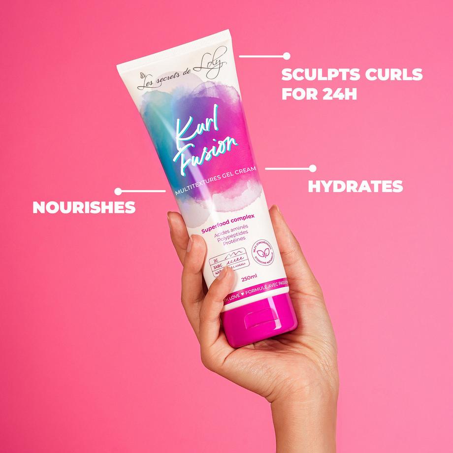 Les Secrets de Loly  Kurl Fusion - Gel Crème Coiffante 