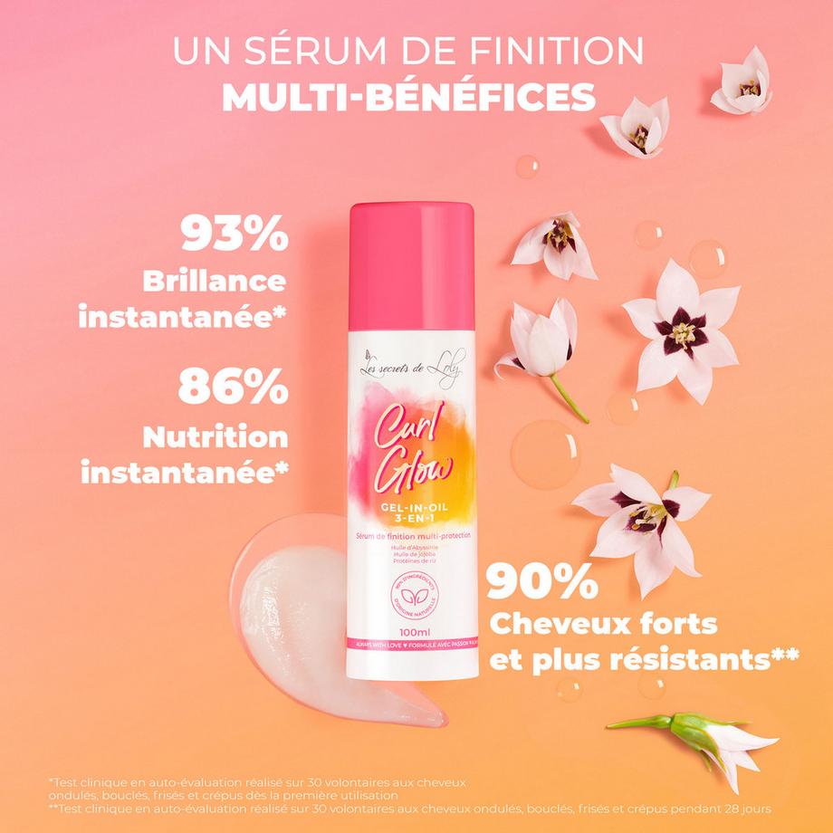 Les Secrets de Loly  Curl Glow - Sérum de Finition 