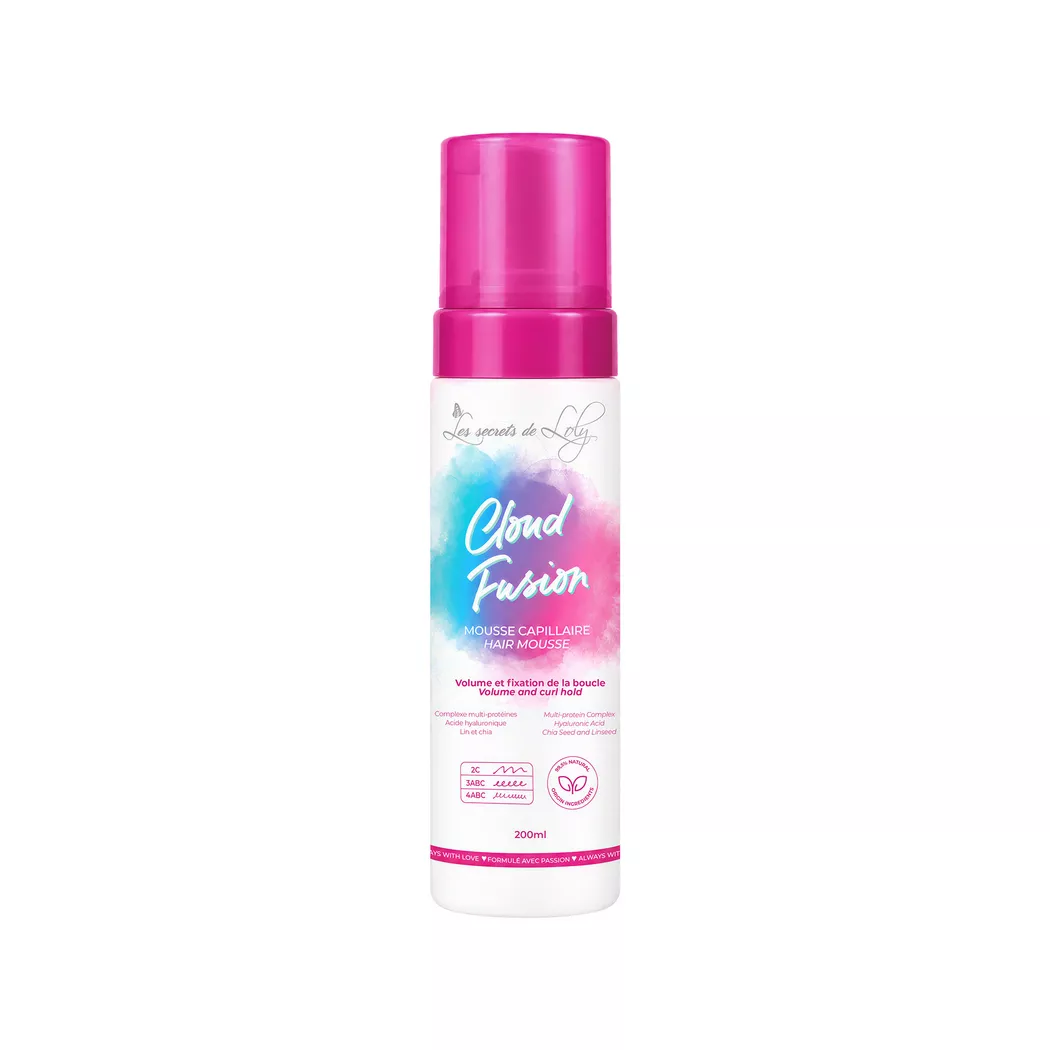 Les Secrets de Loly - Cloud Fusion - Mousse coiffante, 200 ml