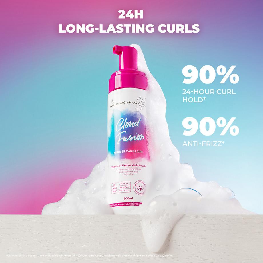 Les Secrets de Loly  Cloud Fusion - Mousse coiffante 