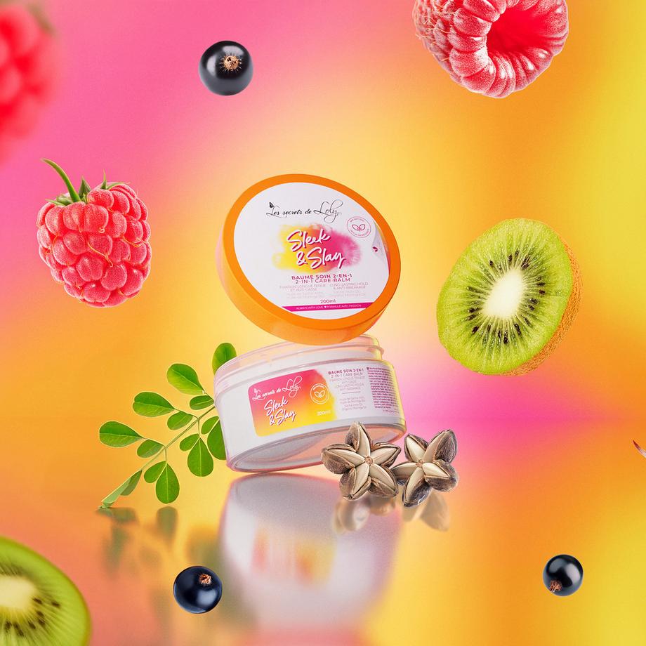 Les Secrets de Loly  Sleek & Slay - Baume Fixant Anti-casse 
