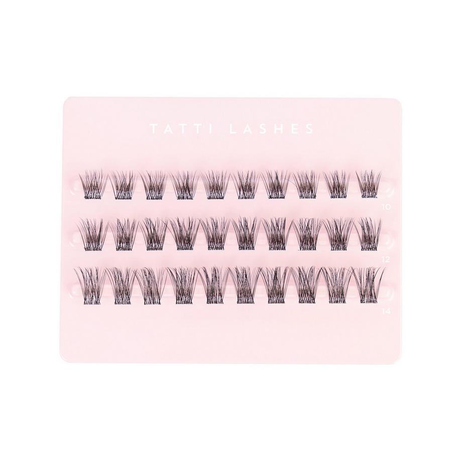 Tatti Lashes  Hybrid Volume – Cils individuels pré-encollés 