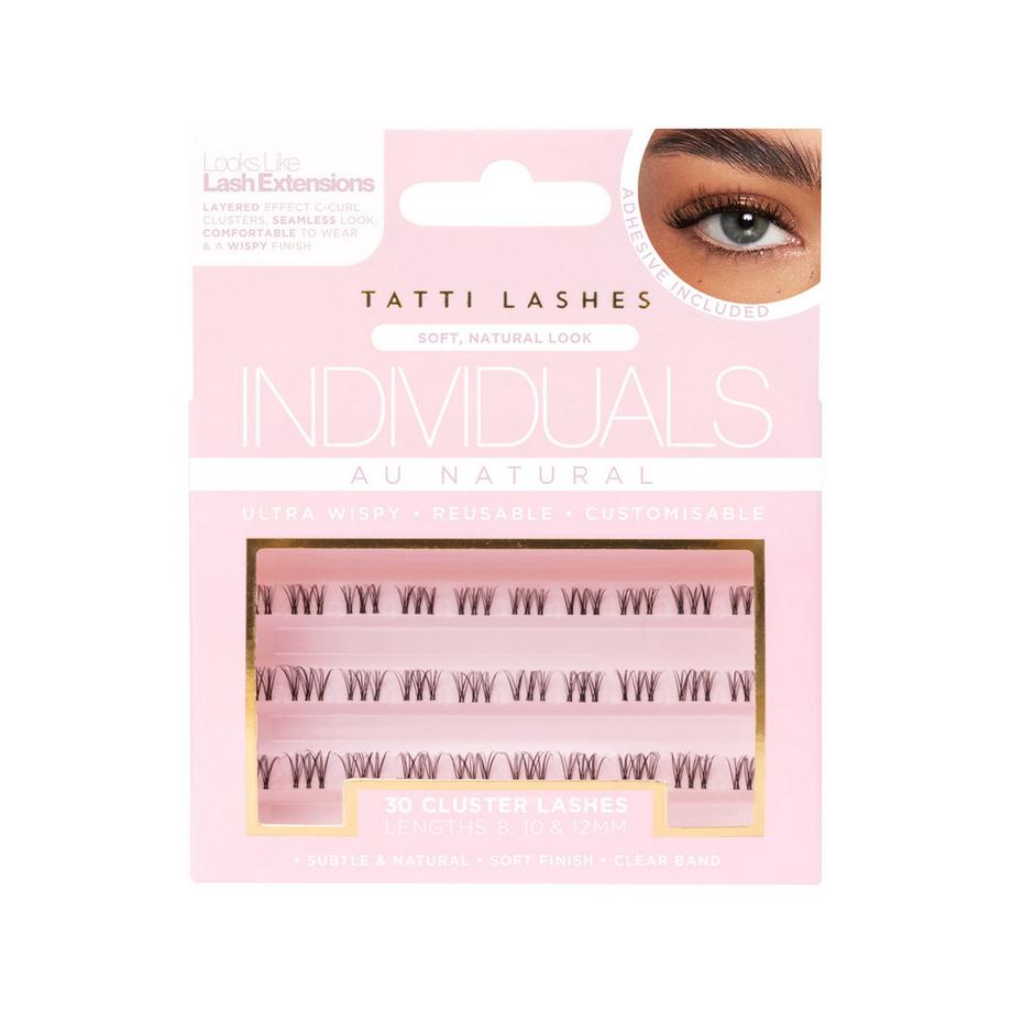 Au Natural – Cils individuels en clusters