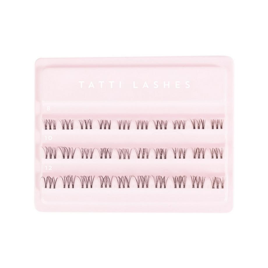 Tatti Lashes  Au Natural – Cils individuels en clusters 