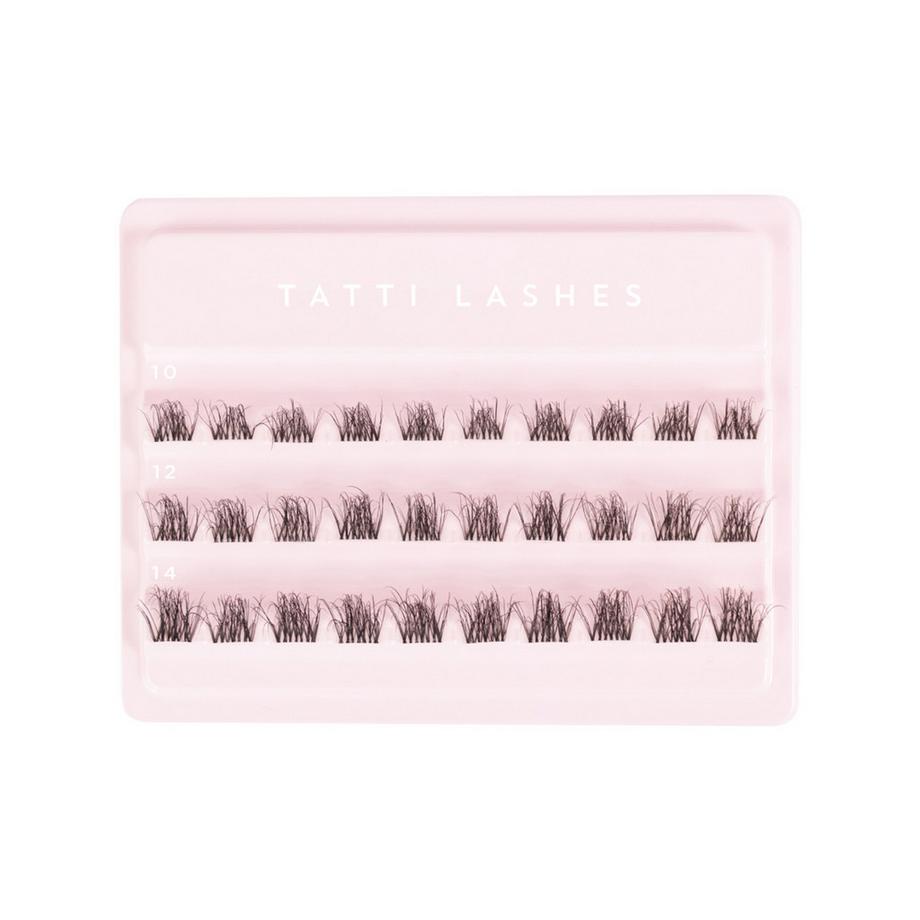 Tatti Lashes  Wispy Volume – Cils individuels en clusters 