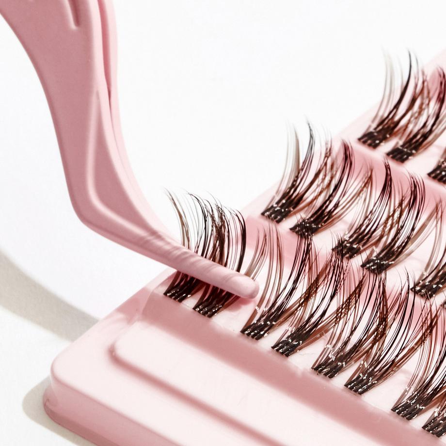 Tatti Lashes  Mon Cherie Mocha – Cils individuels en clusters, noir et brun 