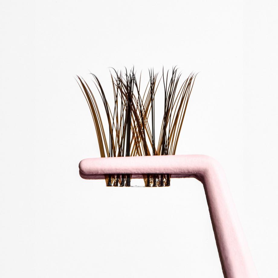 Tatti Lashes  Mon Cherie Mocha – Cils individuels en clusters, noir et brun 