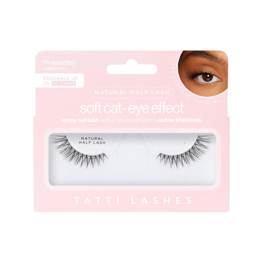 Natural Half Lash – Demi-cils à bande réutilisables