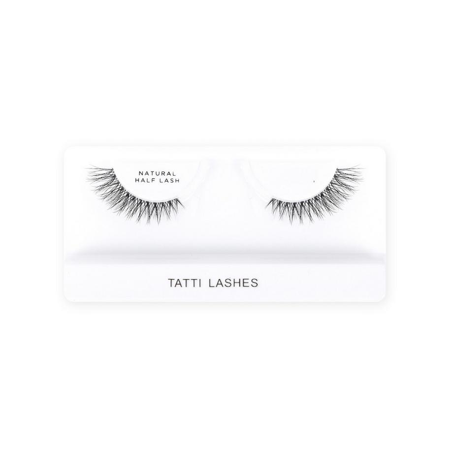 Tatti Lashes  Natural Half Lash – Demi-cils à bande réutilisables 