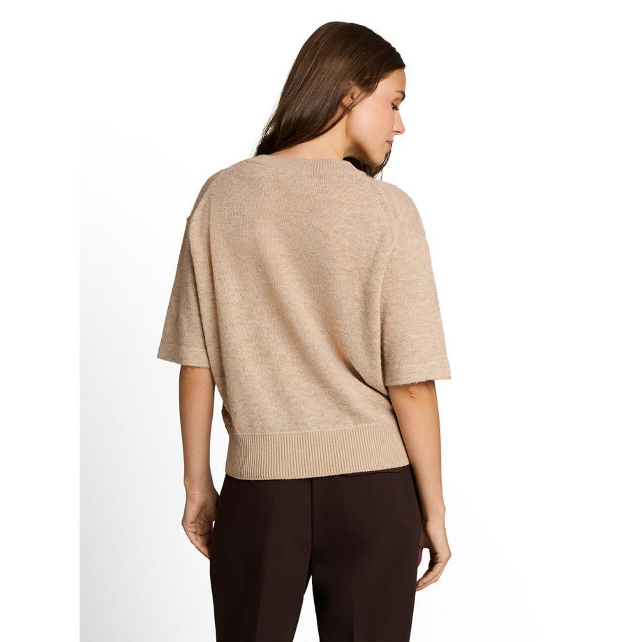 TOM TAILOR Felpa a maniche corte in maglia a coste  