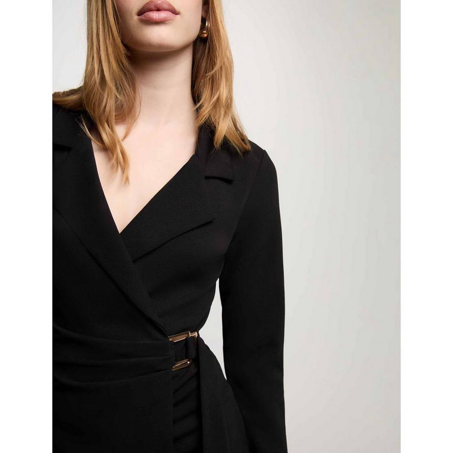 MORGAN Vestito wrap con cintura  