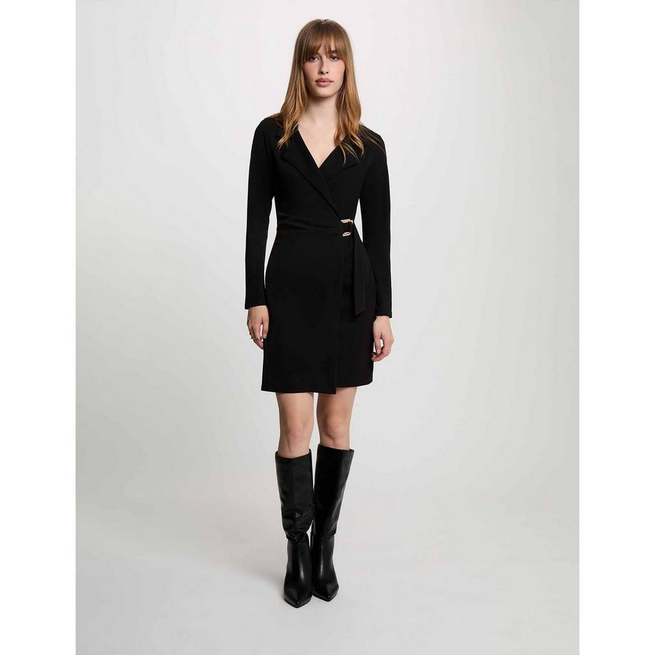 MORGAN Vestito wrap con cintura  