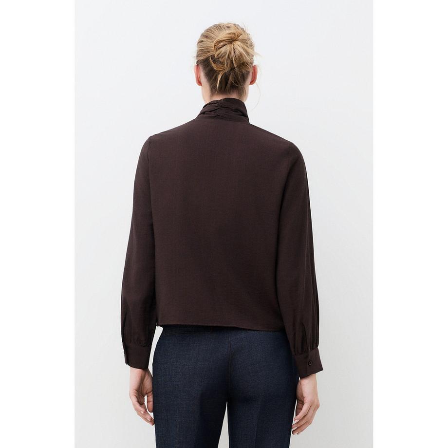 Caroll Camicia a maniche lunghe con collo a fiocco  