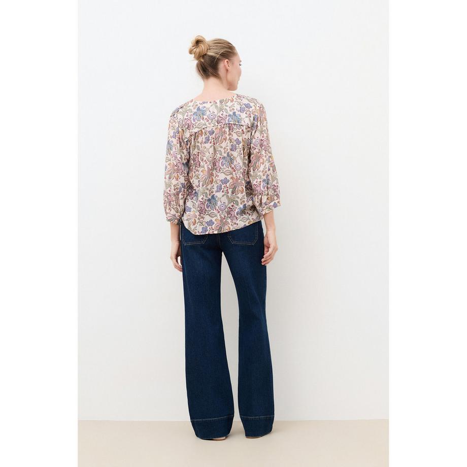 Caroll Blouse à motif floral  