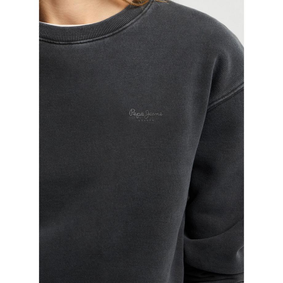 Pepe Jeans London Felpa con polsini a righe  
