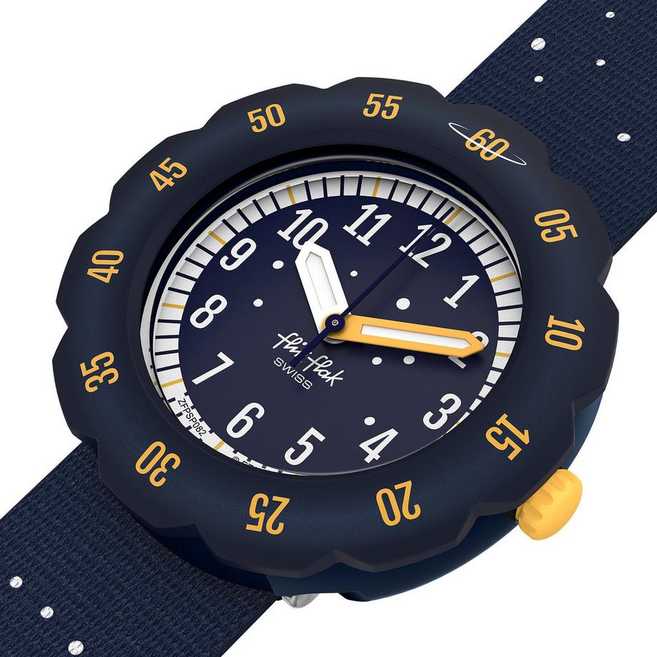 flik-flak SPACE TRAVEL Horloge analogique 
