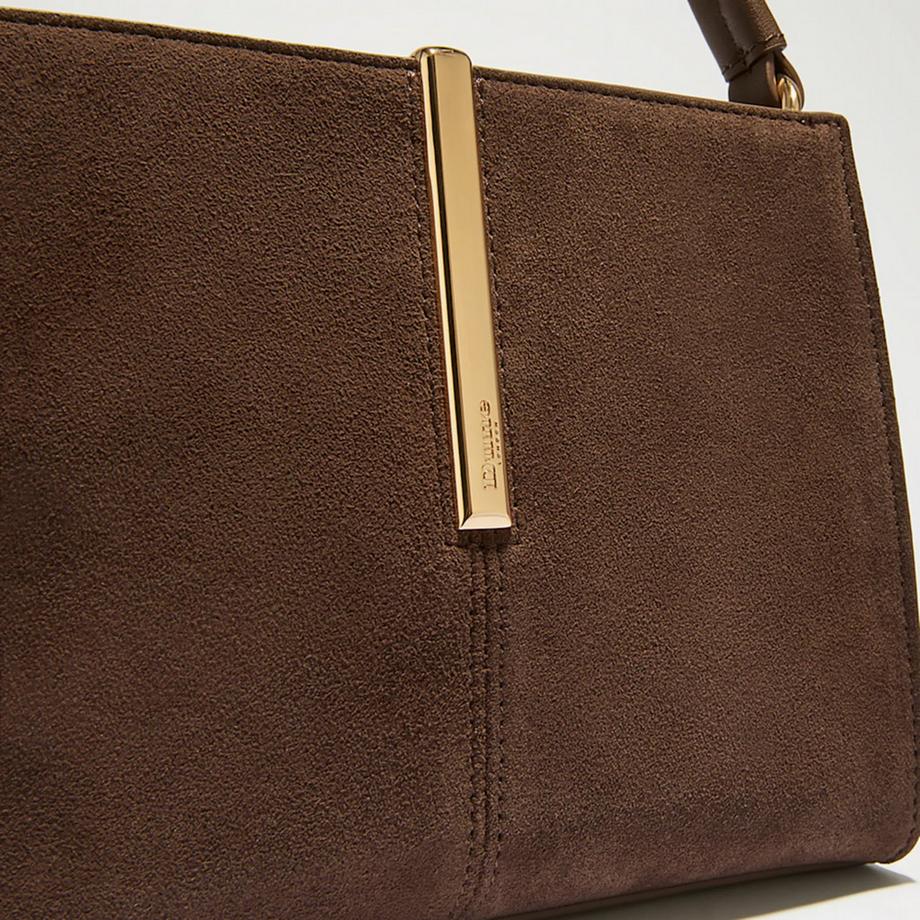 Dune London Strukturierte Henkeltasche mit abnehmbarem Riemen  