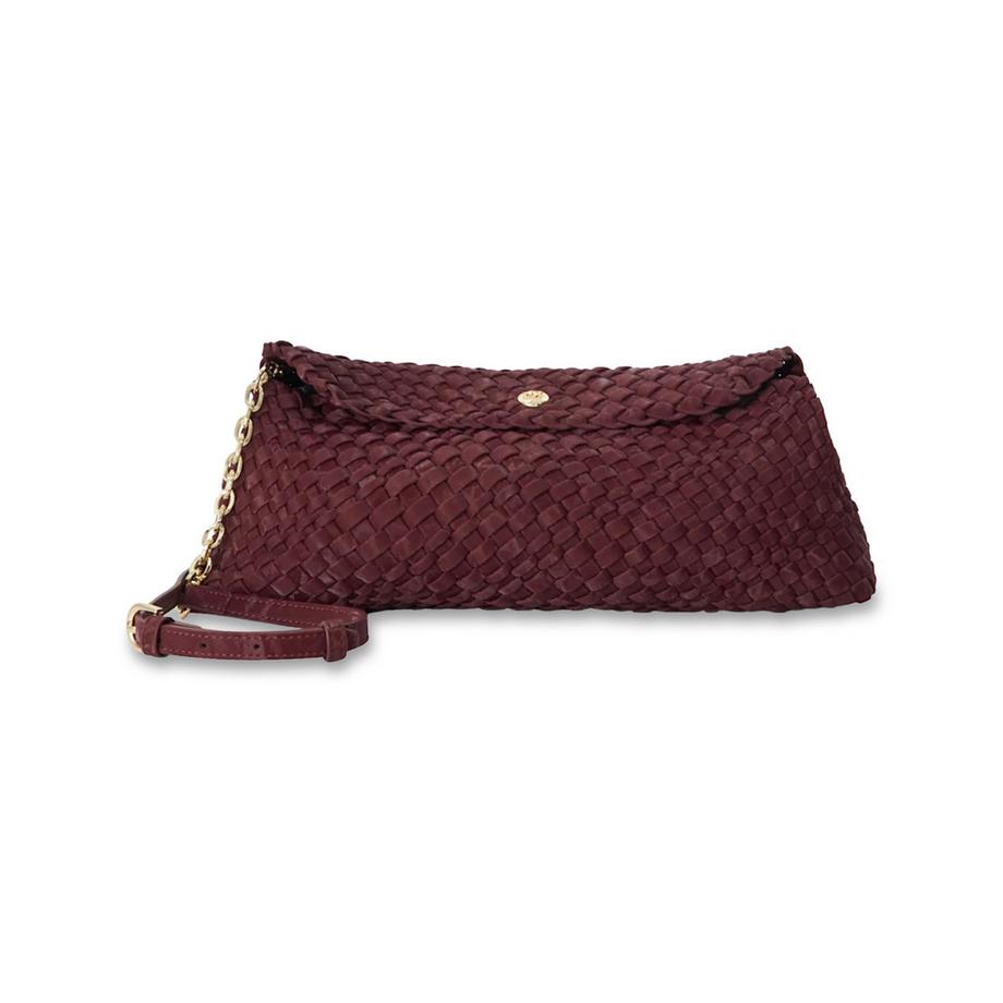 Dune London Geflochtene Clutch Handtasche  