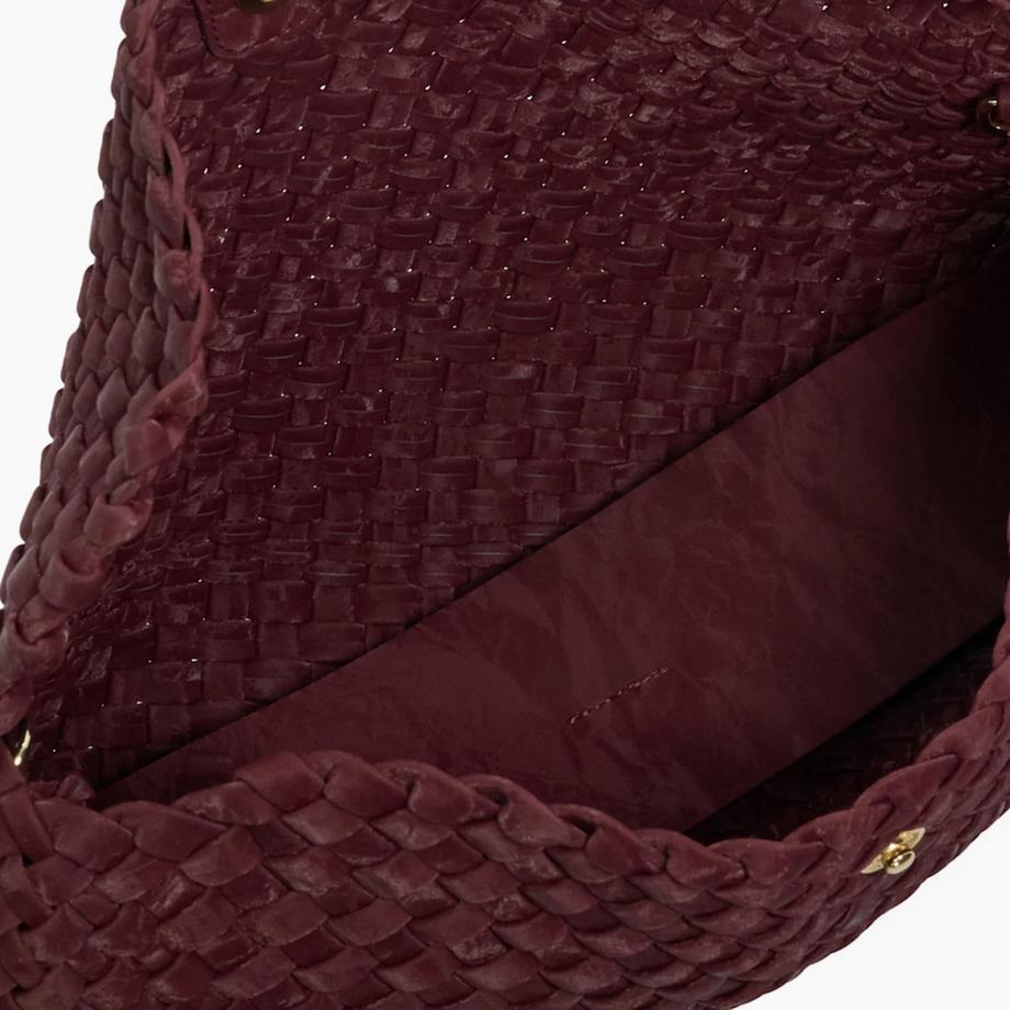 Dune London Geflochtene Clutch Handtasche  