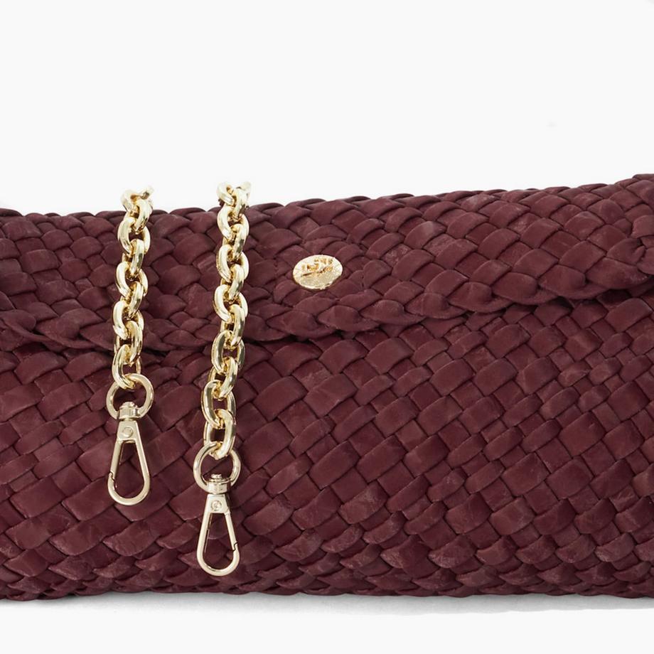 Dune London Geflochtene Clutch Handtasche  