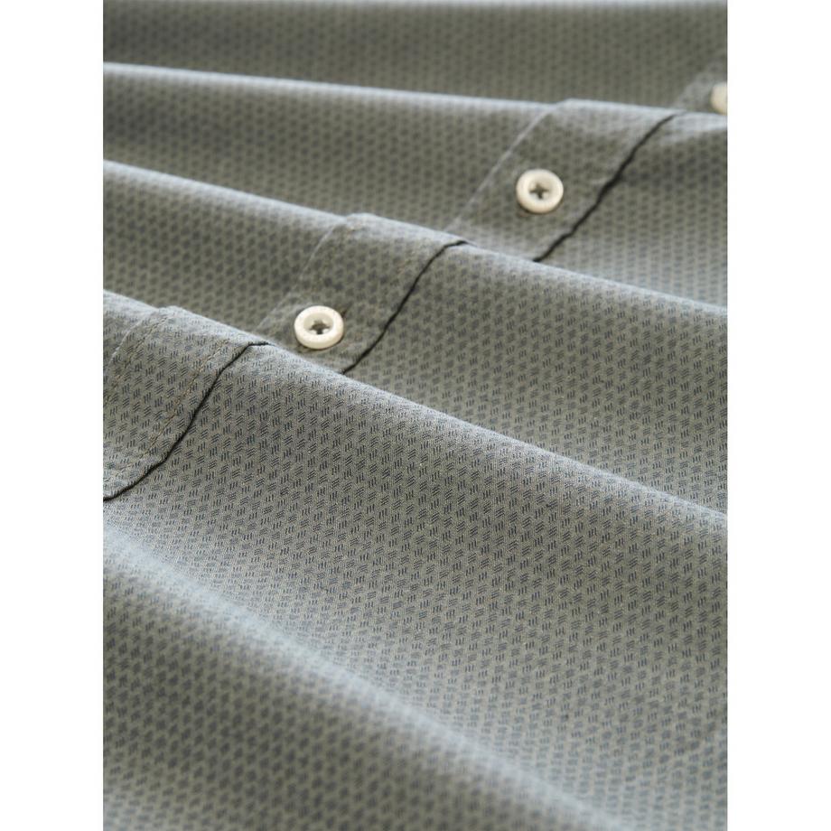TOM TAILOR Camicia a maniche lunghe con motivo geometrico  