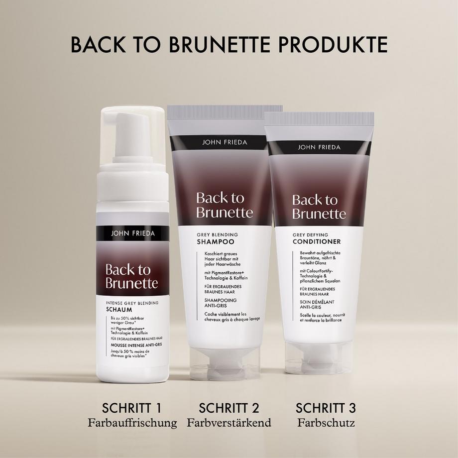 JOHN FRIEDA  Back to Brunette Shampooing Anti-Gris 
